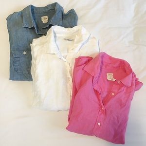 J Crew Shirt 3-Pack